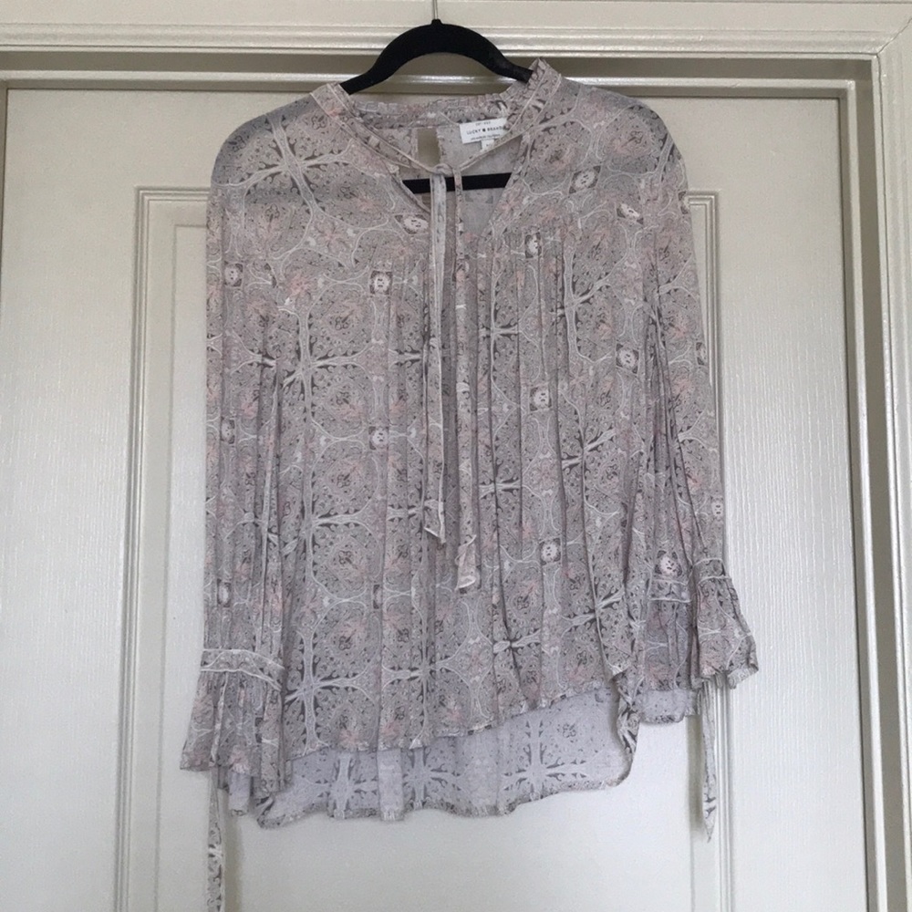 Flowy Tie Top